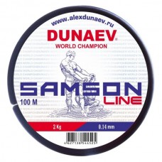 Леска Dunaev Samson 100м 0,14мм 2,0кг