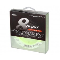 Леска плетеная DAIWA TOURNAMENT 8 BRAID PREMIUM TN8BHV 135м 10LB