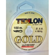 Леска TEKLON GOLD 100м 0,14мм 2.750кг