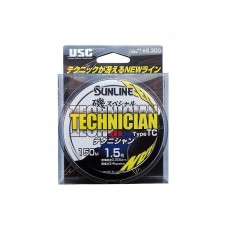 Леска Sunline ISO SP TECHNICIAN Type TC 150м Silky White 0.205мм 3.4кг