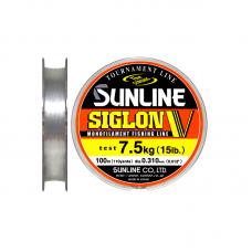 Леска монофильная Sunline Siglon V 100m HG(D) #5 20Lb 10кг 0.370мм