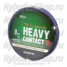 Монолеска DAIWA Team Daiwa HEAVY CONTACT II 8LB/3,6кг 0,235мм 100м зелёная