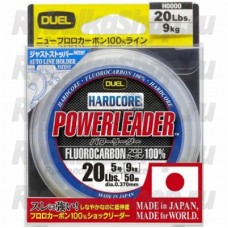 Леска Duel HARDCORE POWERLEADER FC FLUOROCARBON100% 50m 20Lbs/9Kg (0.370mm)