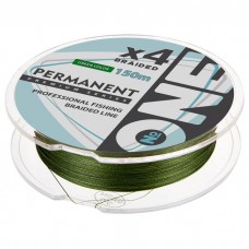 Шнур Iam № ONE Permament Х4 150м 0,12мм 4,96кг Green